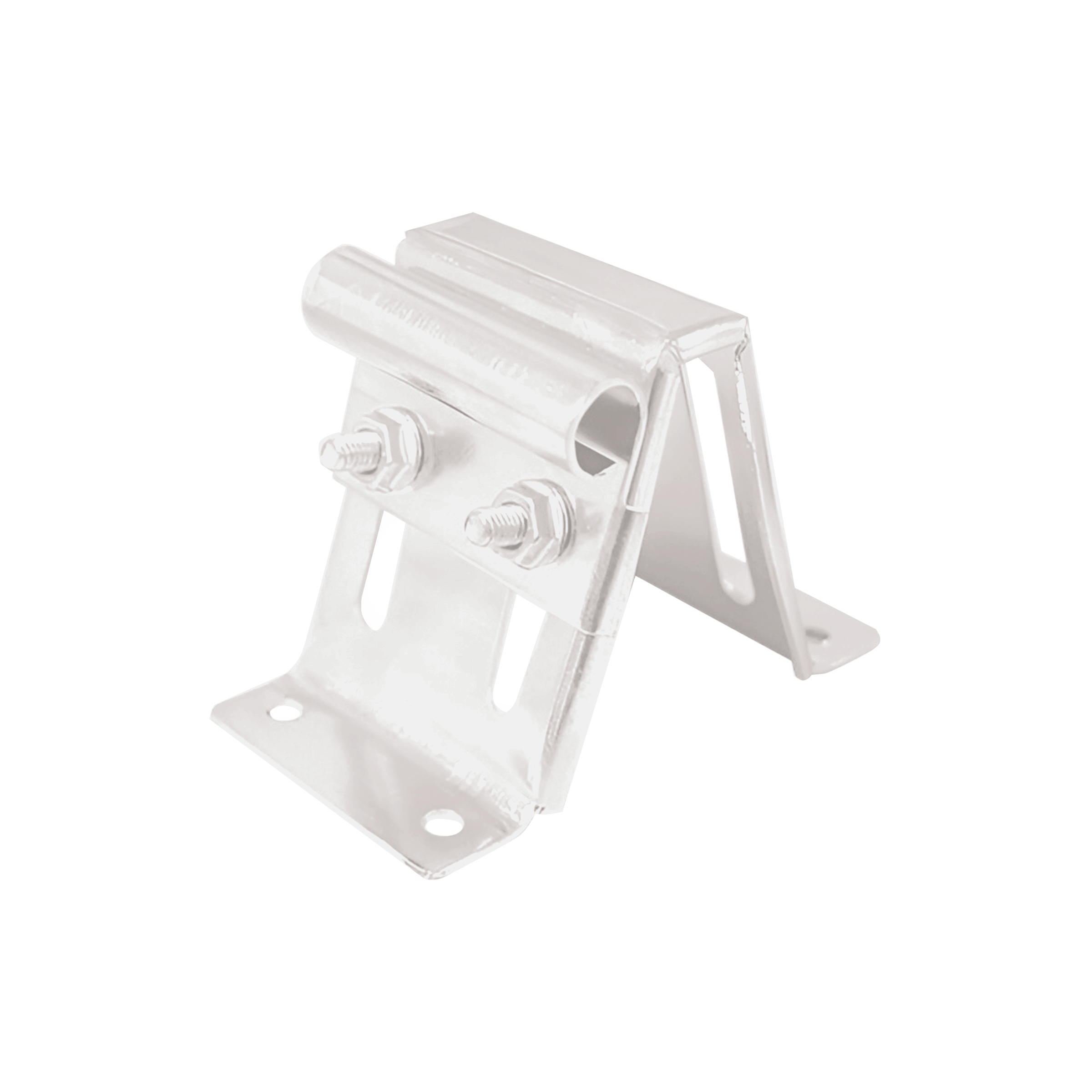 White Series Junior Adjustable Top Fixture, Universal - Garage and Sliding Door Hardware
